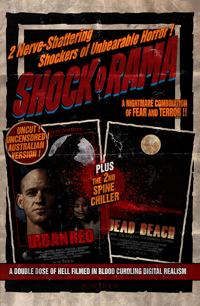 Urban Red and Dead Beach Double Feature poster