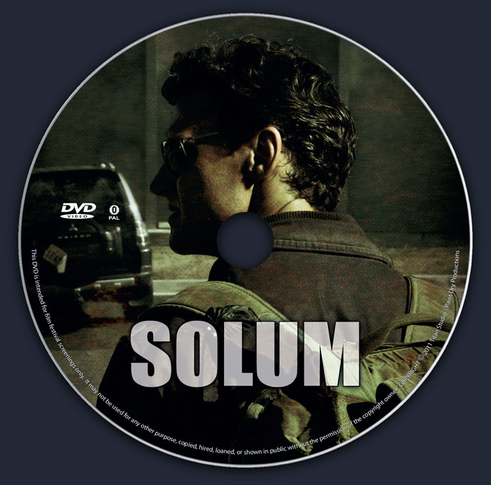 DVD label of Solum
