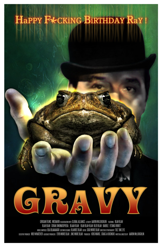 Gravy Film Poster-A  birthdaythat will take you to infinity and beyond!