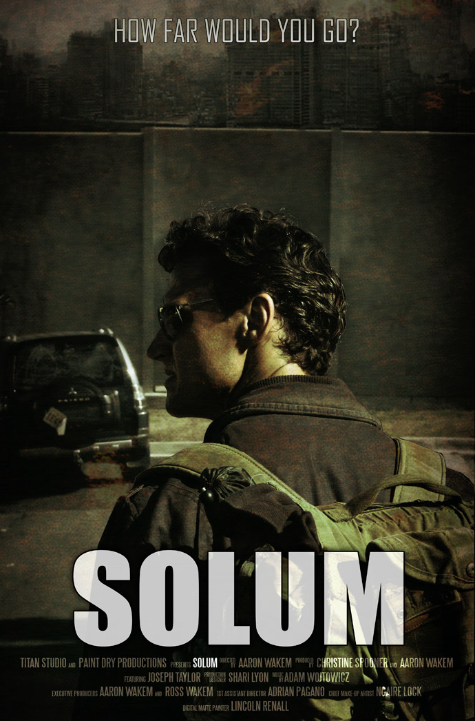 Solum : Short Sci-fi film about a mans search for his wife in a post apocalyptic world, featuring Joseph Taylor