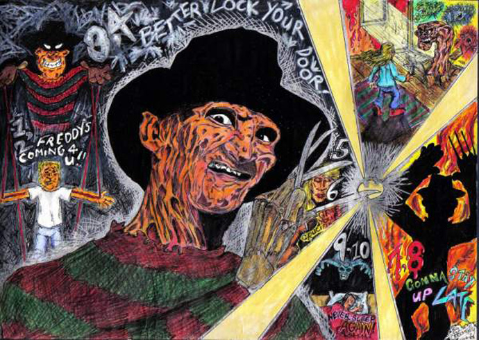 Freddy Krueger, the buther of Elm st