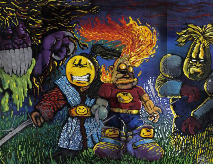 The Happy Samurai
