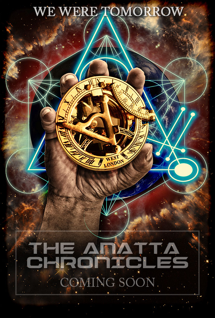 Magic gold steam-punk pocket watch multiverse jumping device coming to a screen near you -- the Annatta Chronicles concept art with 'splosions
