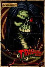 Updated promotional character for the 2017 Trasharama film festival