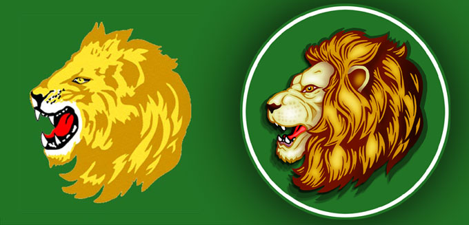 Thornlie Lions football club logo