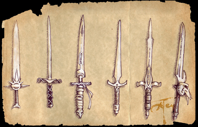 More Sword Concept designs