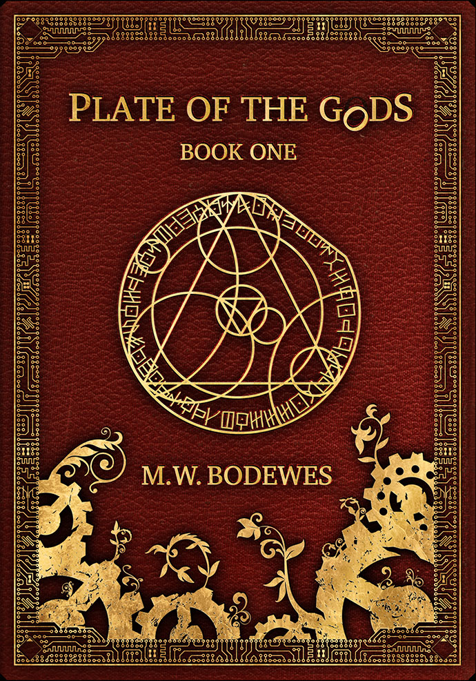 Plate of the gods: Book One  Front cover artwork
