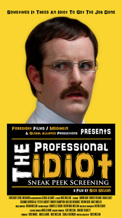 The Professional Idiot Sneak Peak Poster