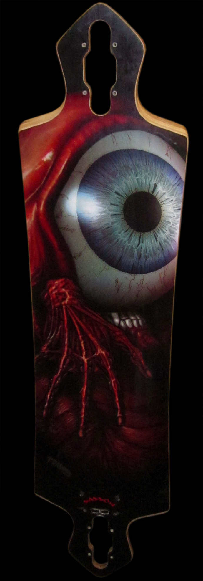 daddow Longboard - Praxis Deck art