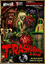 2017 trasharama premiere poster art at Monsterfest