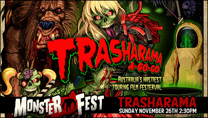 alternate submission for trasharama 2017 facebook Event Banner artwork 