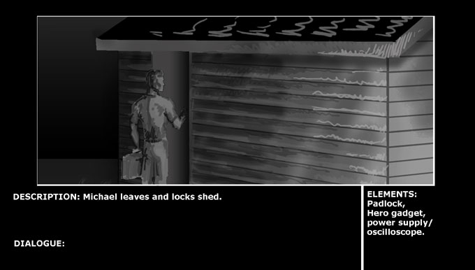 storyboard 2 alarm goes off