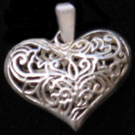 Filligree Heart Pendant