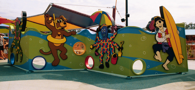 Captain Feathersword, Dorothy the Dinosaur, Henry the Octopus, and Wags the Dog.