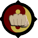 animated yin-yang taekwan-do logo