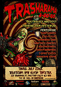 Trasharama 2015 featuring Sindee the Zombie Cheerleader, SpineGrrl and a Trasharamic Foo Fighter