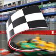 Corporate signage for goldcoast indy 2005