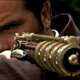 Plasma Blaster prop from the film Border Patrol