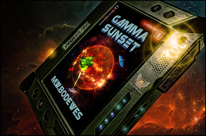 A short e-book called Gamma Sunset, a wholly remarkable story.
In fact, its probably the most remarkable short form e-book ever to come out from under Multi-Global Hyper-Mc-Mega-Cola™ Corp's publishing arm of Orion, it is also suprisingly successful, not as popular as the one we can't name due to intergalatic and transdimensional Copyright law, it is however likely to outrank 'So, you built your hypothetical megastructure, now what?'' every other week on the SpaceTimes 'Bestseller list', better selling than 'Artificial Stellar Sources of Infrared Radiation', and more controversial than 'Real-estate implications for your Alderson disk as its white dwarf begins runaway nuclear fusion'.... A short e-book called Gamma Sunset, a wholly remarkable story.
In fact, its probably the most remarkable short form e-book ever to come out from under Multi-Global Hyper-Mc-Mega-Cola™ Corp's publishing arm of Orion, it is also suprisingly successful, not as popular as the one we can't name due to intergalatic and transdimensional Copyright law, it is however likely to outrank 'So, you built your hypothetical megastructure, now what?'' every other week on the SpaceTimes 'Bestseller list', better selling than 'Artificial Stellar Sources of Infrared Radiation', and more controversial than 'Real-estate implications for your Alderson disk as its white dwarf begins runaway nuclear fusion'....
