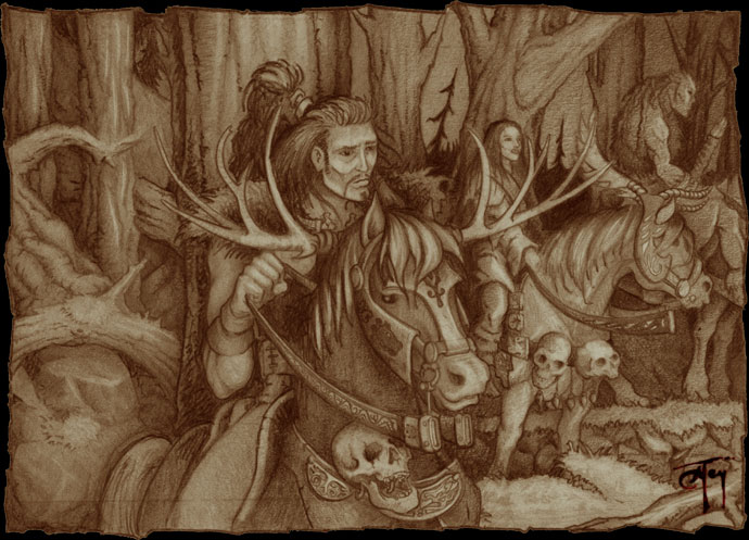 scythians on horseback