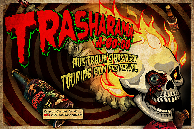 Keep an eye out for RED HOT MERCHANDISE @ the Trasharama film Fest
