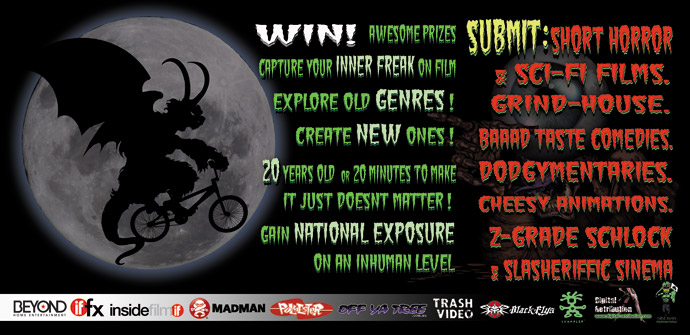 back page of the Trasharama agogo submissions Flyer