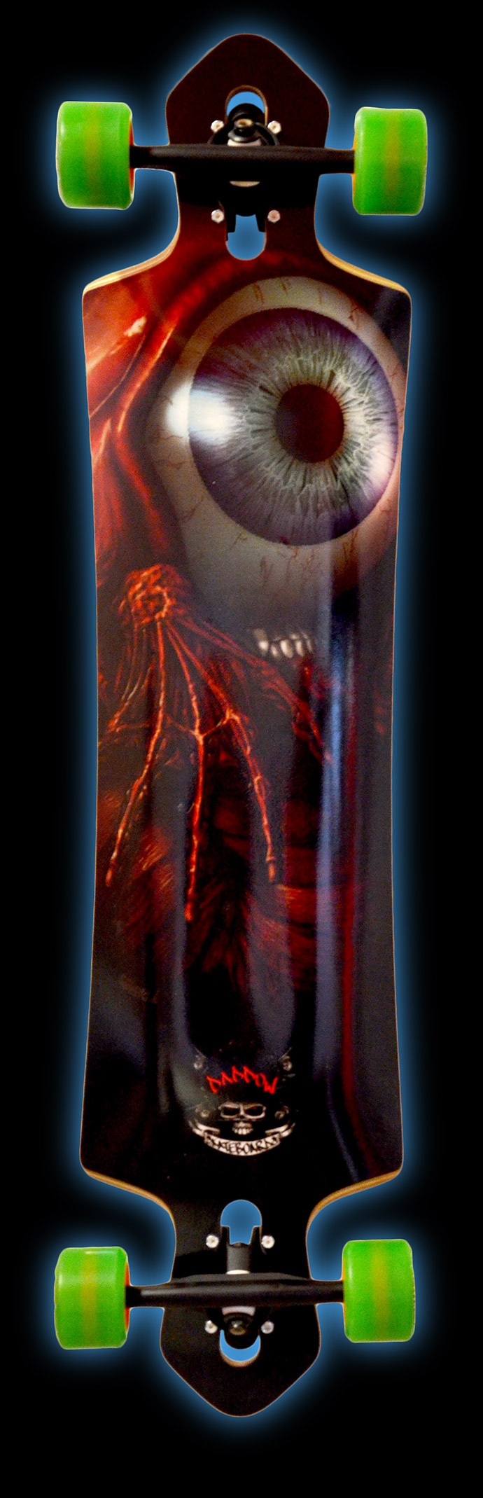 daddow Longboard - Praxis Deck art