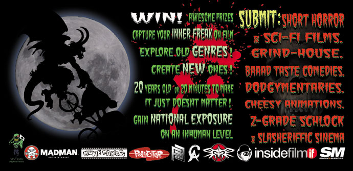 back page of the Trasharama agogo submissions Flyer